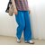 【定番/接触冷感/UVカット】イージービューティーワイドパンツ（WEB限定サイズあり）