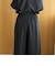 【再入荷/新色登場】【接触冷感/UVカット/セットアイテム】リネンタッチTブラウスセットアップ