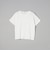 シャーリング風コンパクト半袖Tシャツ