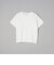 シャーリング風コンパクト半袖Tシャツ