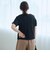 シャーリング風コンパクト半袖Tシャツ