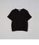 シャーリング風コンパクト半袖Tシャツ