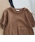 シャーリング風コンパクト半袖Tシャツ