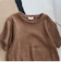 シャーリング風コンパクト半袖Tシャツ