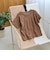 シャーリング風コンパクト半袖Tシャツ