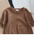 シャーリング風コンパクト半袖Tシャツ