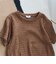 シャーリング風コンパクト半袖Tシャツ