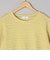 シャーリング風コンパクト半袖Tシャツ