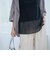 裾シアー切替 レイヤード風タンクトップ