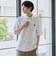 ＜父の日ギフトにもおすすめ＞アニマル刺繍オックス半袖シャツ