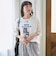 【汗染み防止 / 接触冷感】フォトプリント ゆるTシャツ