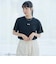【PAC-MAN(パックマン)別注】EYEデザイン フライスコンパクト刺繍Tシャツ
