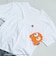 【PAC-MAN(パックマン)別注】GHOSTデザイン フライスコンパクト刺繍Tシャツ