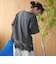 【汗染み軽減 / 接触冷感】裾レースドッキング アソートロゴプリントTシャツ