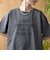 【汗染み軽減 / 接触冷感】裾レースドッキング アソートロゴプリントTシャツ