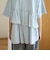 布帛ドッキング ピグメントフリルTシャツ