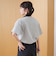 【汗染み軽減】 立体ロゴ風プリントTシャツ