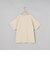 【汗染み軽減】 立体ロゴ風プリントTシャツ