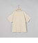【汗染み軽減】 立体ロゴ風プリントTシャツ
