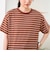 シアーマルチボーダーTシャツ
