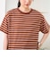 シアーマルチボーダーTシャツ