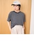 シアーマルチボーダーTシャツ