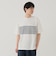 【WEB限定】チェストボーダーワンポイント半袖Tシャツ