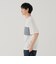 【WEB限定】チェストボーダーワンポイント半袖Tシャツ