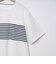 【WEB限定】チェストボーダーワンポイント半袖Tシャツ