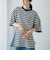 【UVカット・接触冷感・吸水速乾・遮熱性】Penneys × WELLTECT  別注ボーダーTシャツ