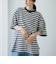 【UVカット・接触冷感・吸水速乾・遮熱性】Penneys × WELLTECT  別注ボーダーTシャツ
