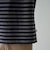 【UVカット・接触冷感・吸水速乾・遮熱性】Penneys × WELLTECT  別注ボーダーTシャツ