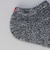 【3足セット】HealthKnit（ヘルスニット）杢ロゴ入りスニーカーソックス
