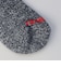 【3足セット】HealthKnit（ヘルスニット）杢ロゴ入りスニーカーソックス