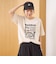 【DOMDOM（ドムドム）×coen】アソートロゴプリントユニTシャツ（WEB限定サイズあり）