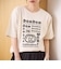【DOMDOM（ドムドム）×coen】アソートロゴプリントユニTシャツ（WEB限定サイズあり）
