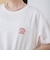 【DOMDOM（ドムドム）×coen】ワンポイント刺繍フットボールTシャツ