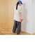 【DOMDOM（ドムドム）×coen】ワンポイント刺繍フットボールTシャツ
