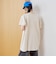【DOMDOM（ドムドム）×coen】ワンポイント刺繍フットボールTシャツ