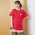 【DOMDOM（ドムドム）×coen】ワンポイント刺繍フットボールTシャツ