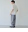 綿麻イージーパンツ