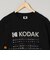 Kodak（コダック）ロゴプリントTシャツ