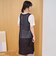 パッチワーク風 透かし編みメッシュニットロングジレ