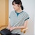スラブボーダー フレンチスリーブTシャツ