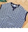 スラブボーダー フレンチスリーブTシャツ