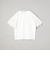 カットワークレース 袖切替デザインTシャツ