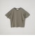 カットワークレース 袖切替デザインTシャツ