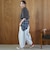 【汗染み軽減】アソートナンバリングロゴプリント オーバーサイズゆるTシャツ