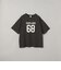 【汗染み軽減】アソートナンバリングロゴプリント オーバーサイズゆるTシャツ