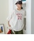 【汗染み軽減】アソートナンバリングロゴプリント オーバーサイズゆるTシャツ